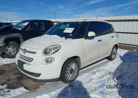 2014 Fiat 500L Easy from USA, damaged, VIN ZFBCFABH4EZ013621